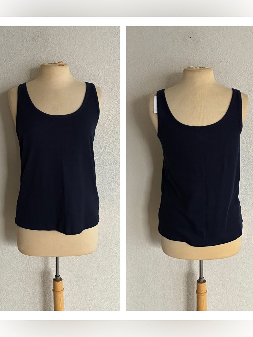 Old Navy blue ribbed tank top